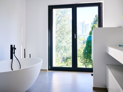 Kunststoff Terrassentür