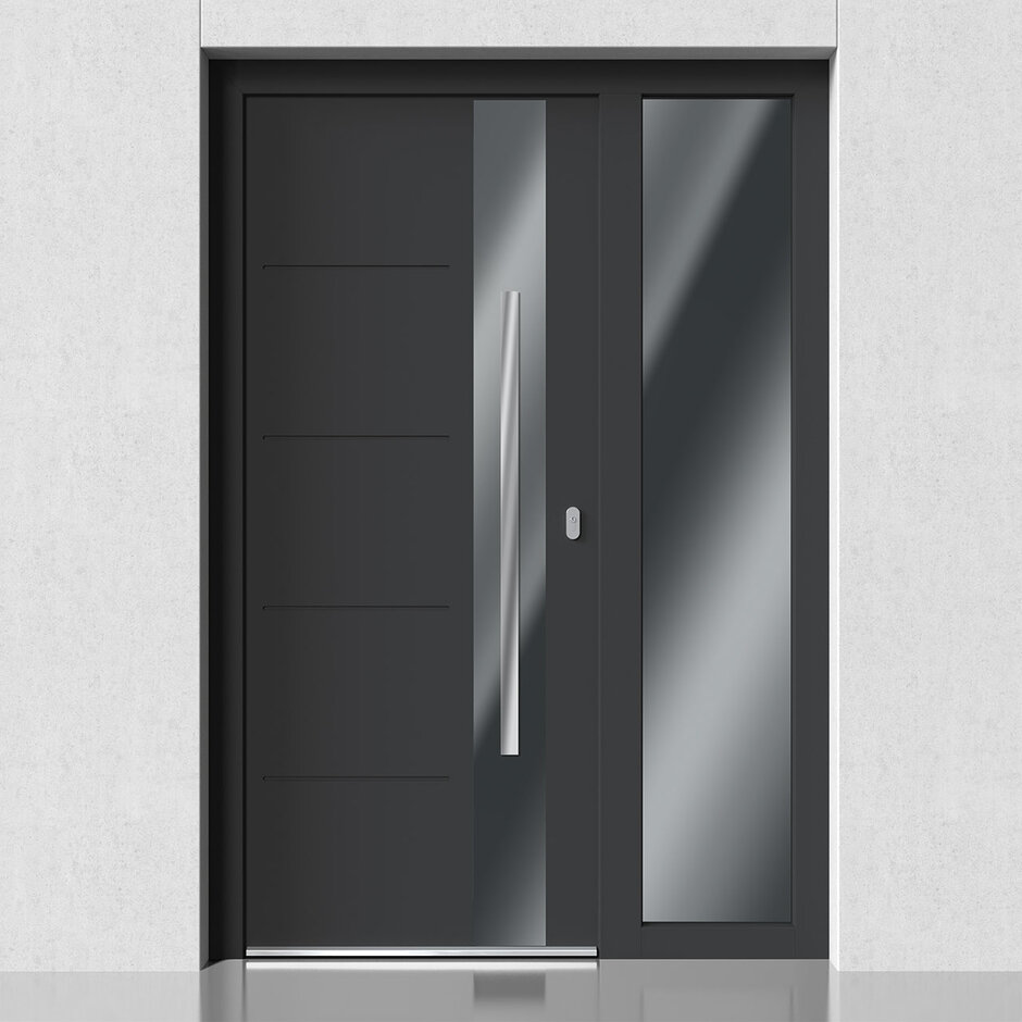 Haustür aus Kunststoff