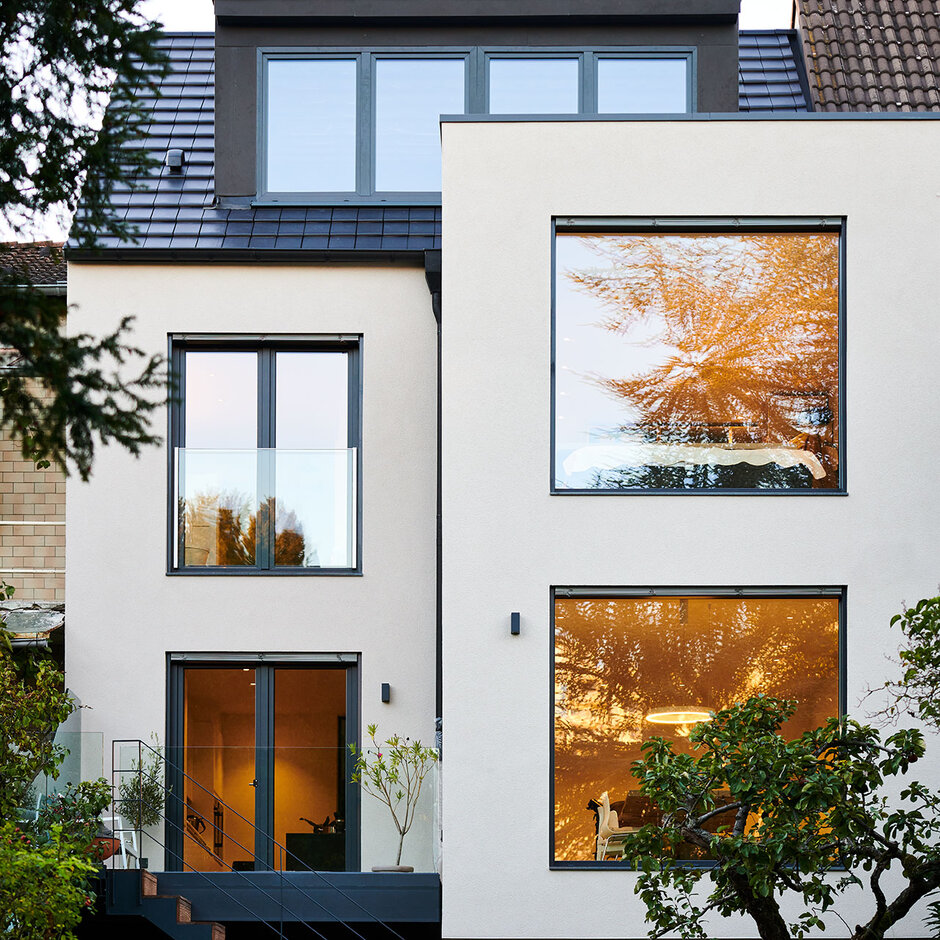 großflächige Kunststofffenster