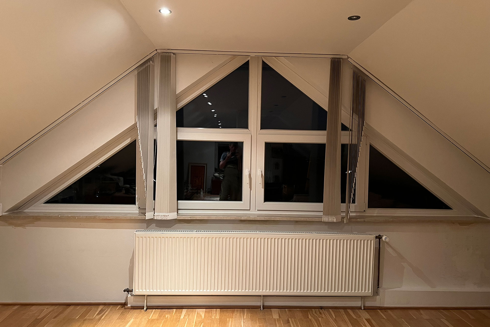 Fenster in Dachschräge